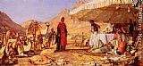 A Frank Encampment In The Desert Of Mount Sinai by John Frederick Lewis